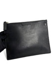 Preowned. Givenchy Wristlet Clutch Black. ARB1116|11868