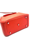 Preowned. Hermes Lindy 26 Rose Jaipur Clemence PHW. R Square 72A|17266