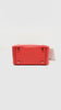 Like New. Hermes Mini Lindy Rose Texas Maxi Quadrille Togo PHW. UMM085NM|9752