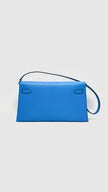Like New. Hermes Kelly Elan Blue Frida Chevre PHW. BGN940XZ|14889