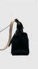 Preowned. Hermes Herbag 39 Black Canvas Stamp P Square AR|9798