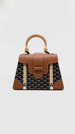 Preowned. Goyard Saigon PM Tan. LAR020221|5187