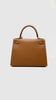 Brand New. Hermes Kelly 28 Gold Sellier Epsom GHW. KHP524CM|5080