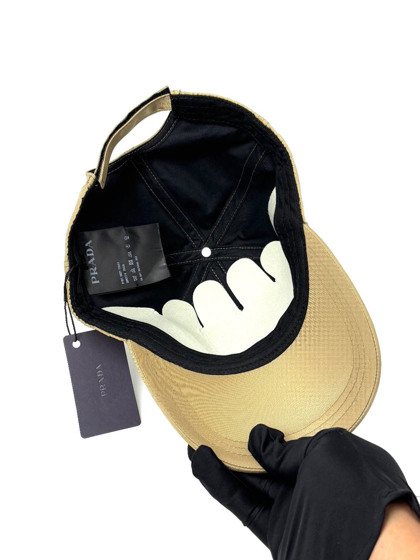 Brand New. Re- Nylon Baseball Cap Golden Brown|6955
