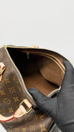 Preowned. LV Speedy Bandouliere 30 Monogram. MIcrochip|11992