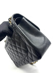 Preowned. Chanel Jumbo Double Flap Caviar Black GHW. 28375805|17130