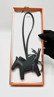 Brand New. Hermes Pegase Charm Gray|9965