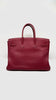 Preowned. Hermes Birkin 35 Rubis Togo PHW. N122|7765
