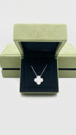 Brand New. VCA Vintage Alhambra MOP Necklace WG. JQ008567|15634