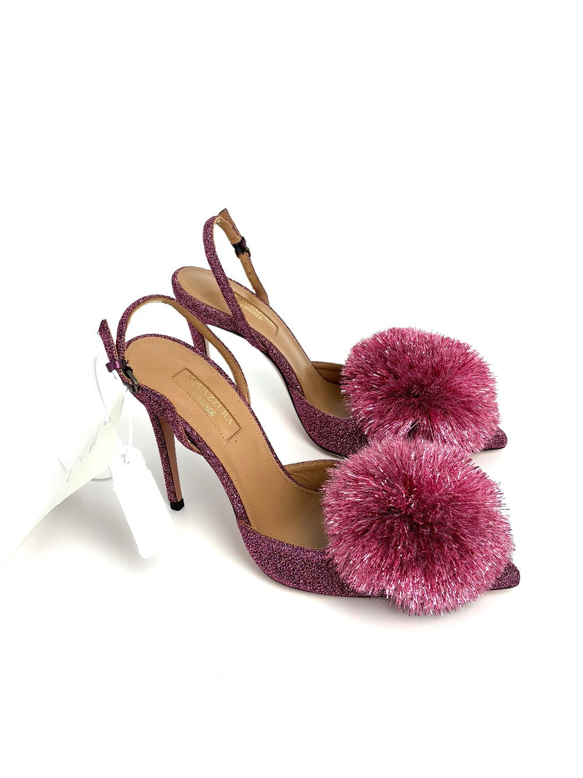 Brand New. Aquazzura Heels Pink. 37|8624