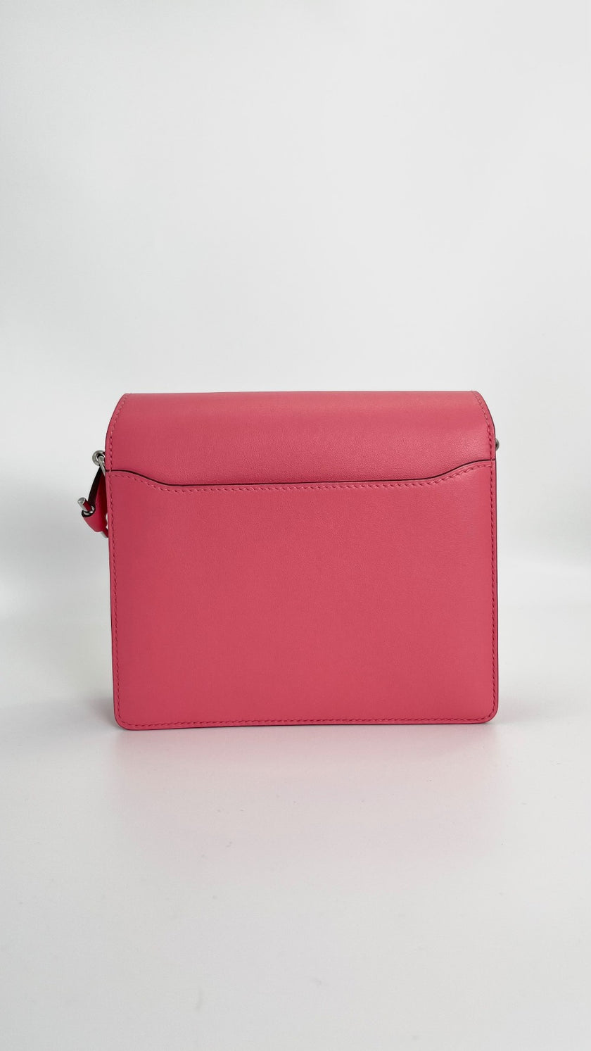 Brand New. Hermes Roulis 18 Rose Azalee. BHA455UP|3864