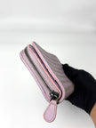 Preowned. Bottega Zip Long Wallet Lavender|7054