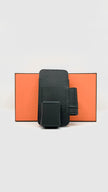 Brand New. Hermesway Phone Holder Black Epsom GHW. WM010MM|9332