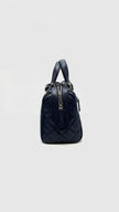 Brand New. Chanel 25 Bowler Caviar Blue SHW. C1PA750L|16535