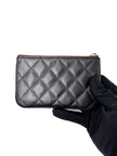 Unused. Chanel O Case Black. 25050858|6676
