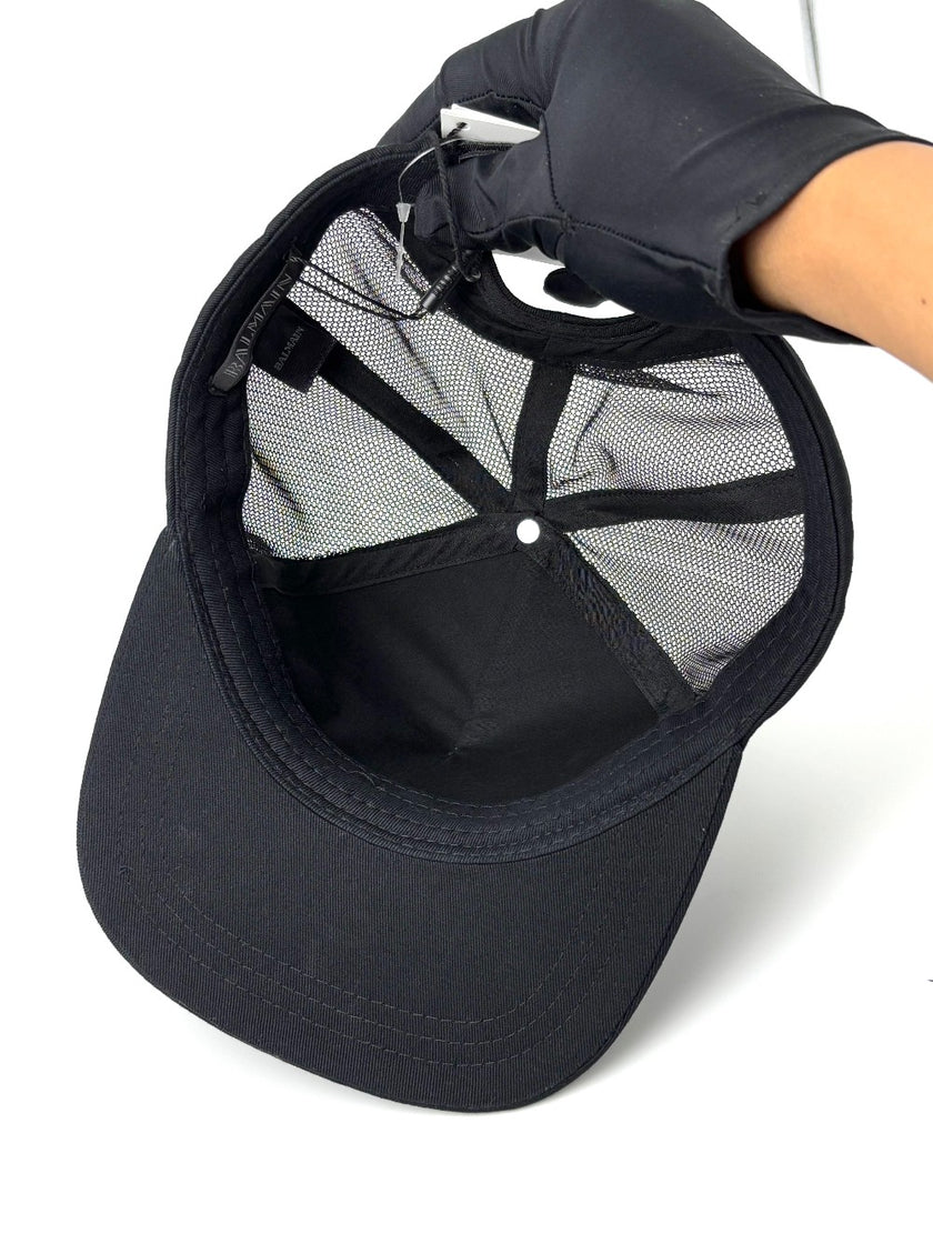 Brand New. Balmain Cap Mesh Black|6945