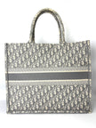 Preowned. Dior Book Tote Large Gray. 50-MA-0270|6243