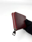 Brand New. LV Zip Long Wallet Croc Red|7121