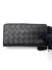 Brand New. Bottega Zip Around Long Wallet Black|7062
