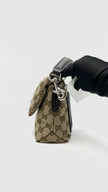 Like New. Gucci GG Canvas Small Crossbody Bag. F04364117|16414