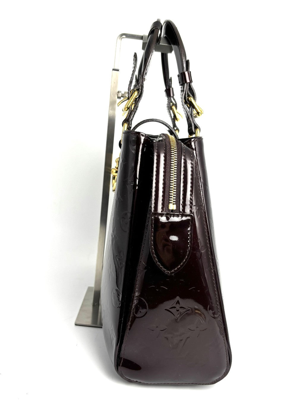 Preowned. LV Melrose Avenue Tote Vernis|11858