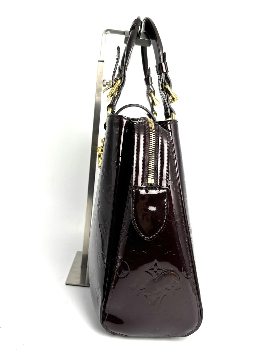 Preowned. LV Melrose Avenue Tote Vernis|11858