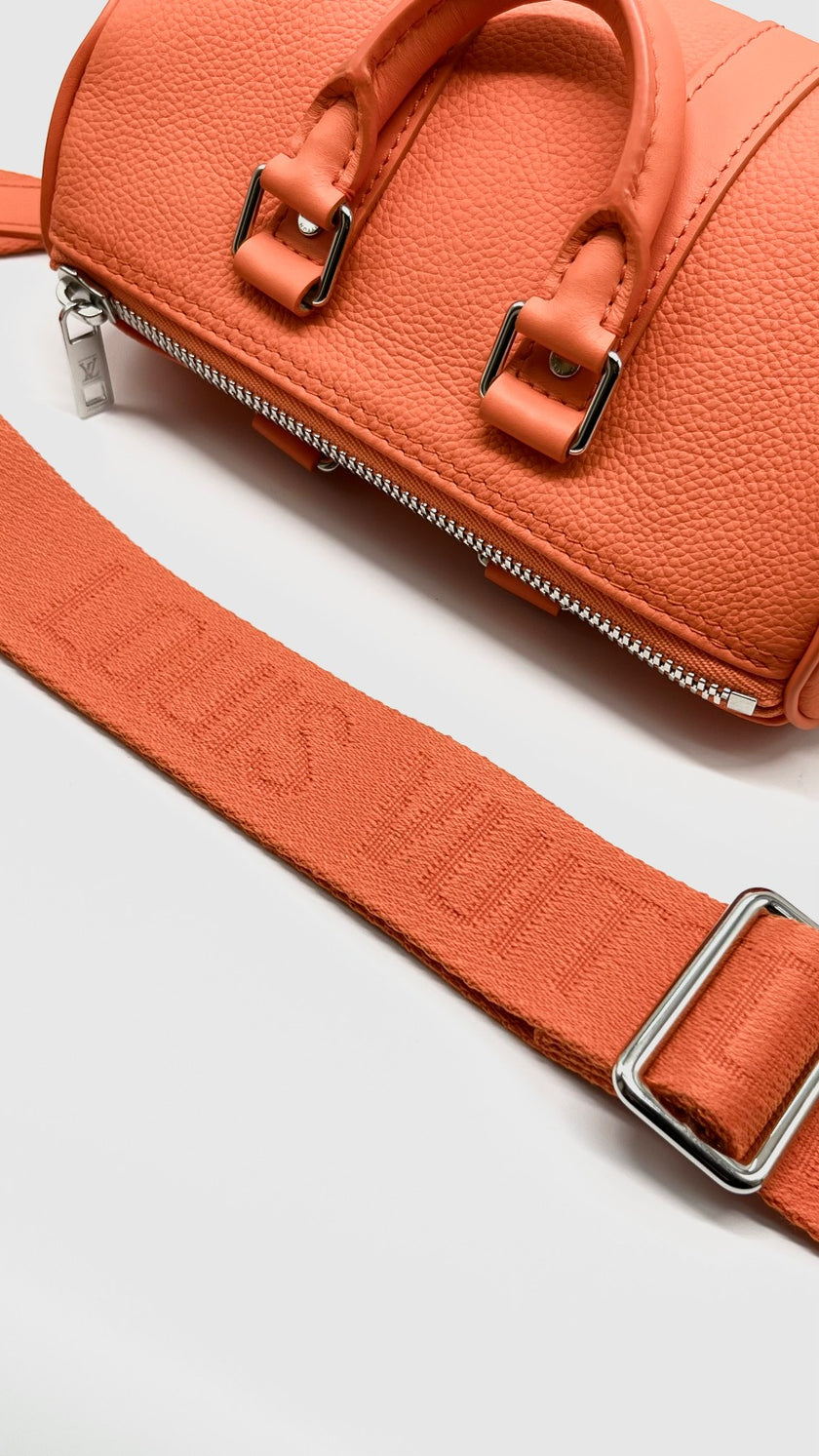 [SALE] Like New. LV Keepall XS Orange. MICROCHIP|7097