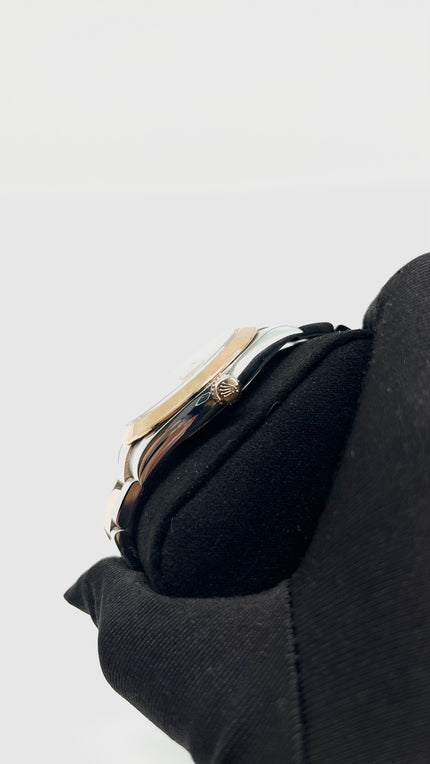 Preowned. Rolex Datejust 41 MOP Dial With Diamonds Two Tone RG/Steel Oyster 2018 41mm 12.5 links|14368