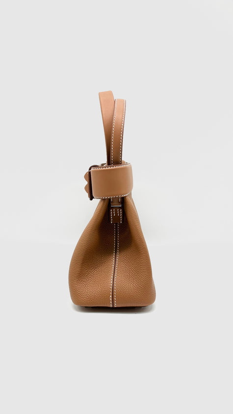 Brand New. Hermes Medor Gold Togo PHW. WCP781XC|10556