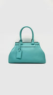 Preowned. Moynat Pauline Bag Turquoise|15049