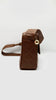 Preowned. Chanel Matelasse Quilted Caviar Camera Case Brown. 3179907|5753