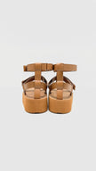 Unused. Hermes Enid Sandals Naturel. 38|10396
