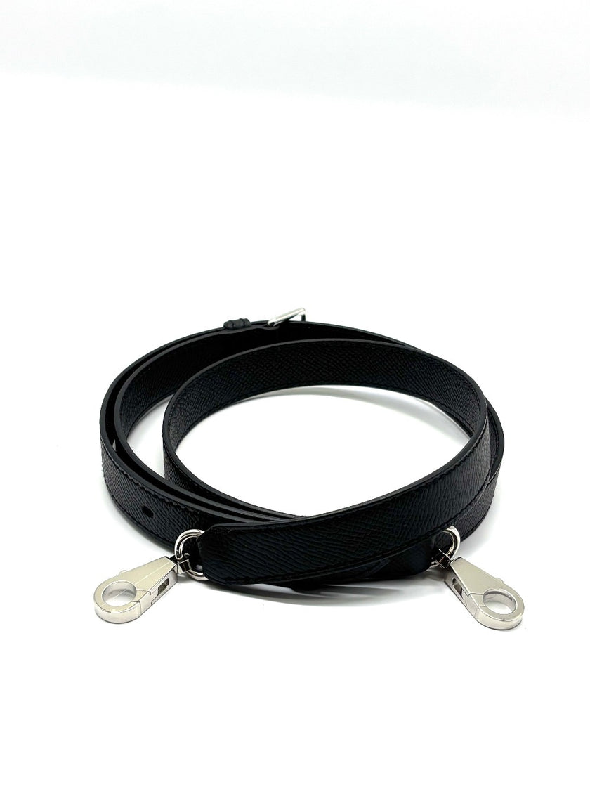 Brand New. Hermes Bandouliere A-Strap Black PHW. WFM012PM|8897