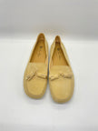 Brand New. Loro Piana Tassel Moccasin Driver Suede Beige. 40|9081