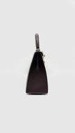 Brand New. Hermes Kelly 25 Casaque Etoilee Rouge Sellier/Noir/Rose Darling PHW. WHT319BI|10215