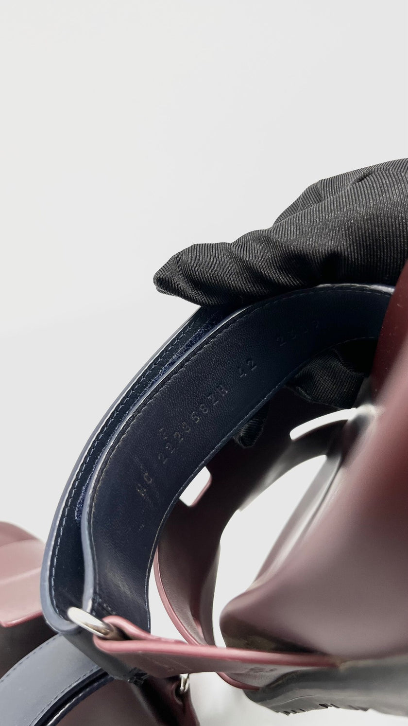 Preowned. Hermes Chypre Bordeaux. 42|9325