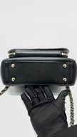 Preowned. Chanel Business Affinity Small Black GHW. UPEEN8GC|13831