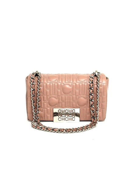 [SALE] Preowned. Carolina Herrera Bimba Flap Pink|11360
