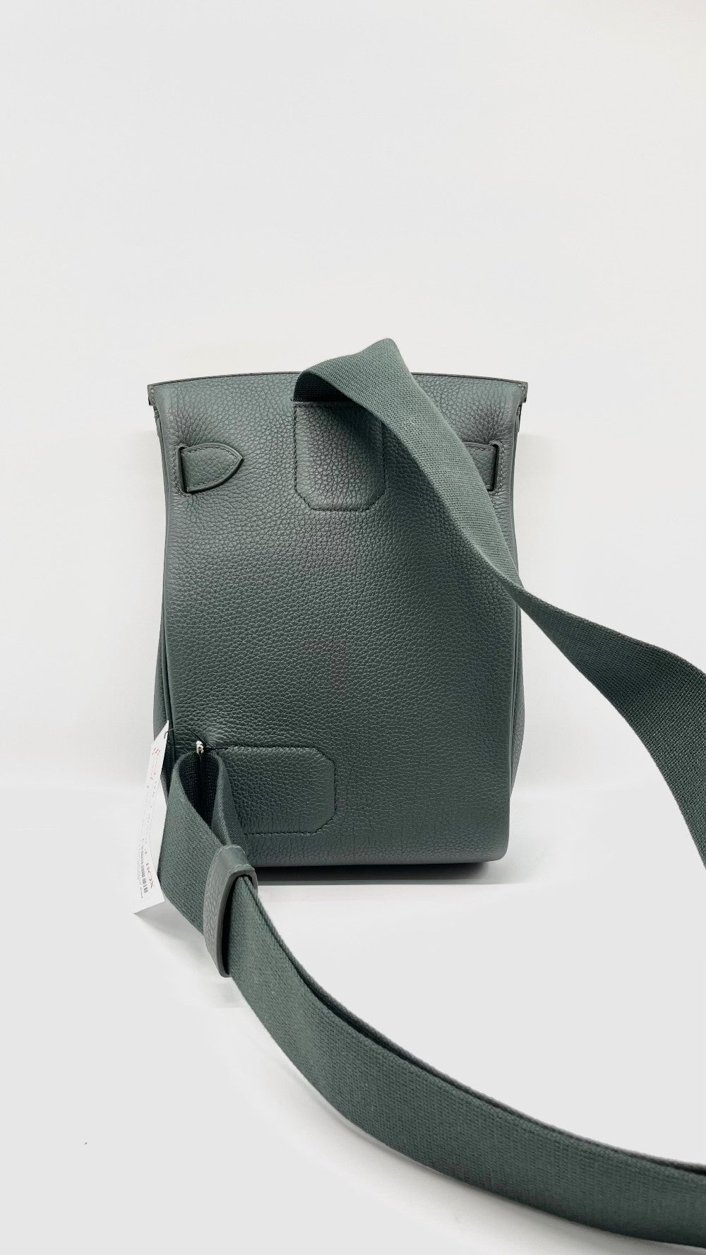 Unused. Hermes Hac A Dos PM Veau Togo Vert Mangrove PHW. KFI171204|9788