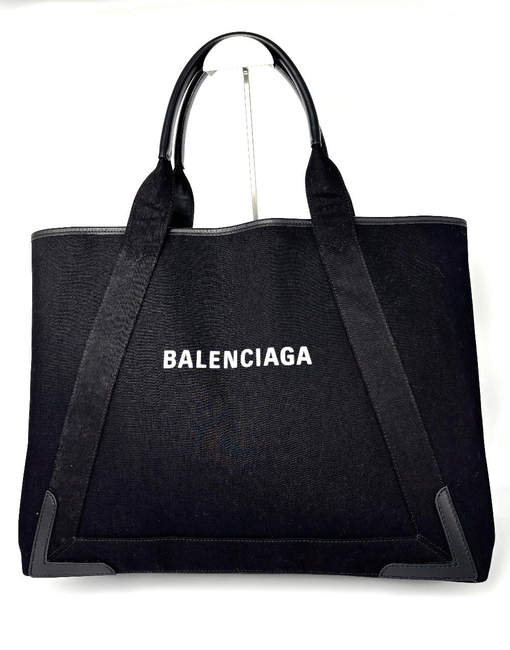 Preowned. Balenciaga Cabas Tote Black. 339936-1090-W-002129|9508