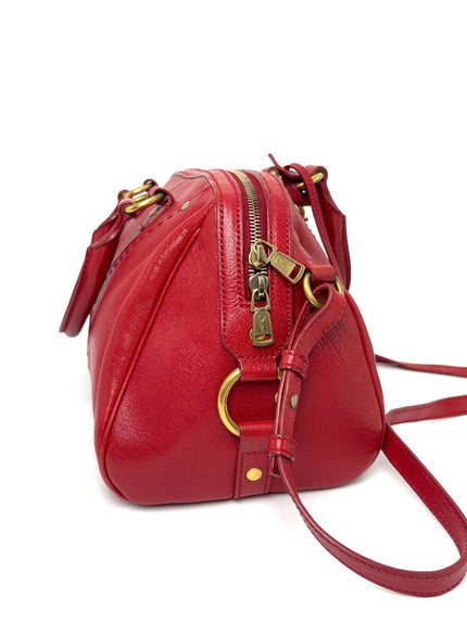 Preowned. YSL Muse Bowler Red|6387