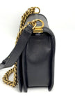 Preowned. Chanel Leboy New Medium Lambskin Black GHW. 21698415|8169