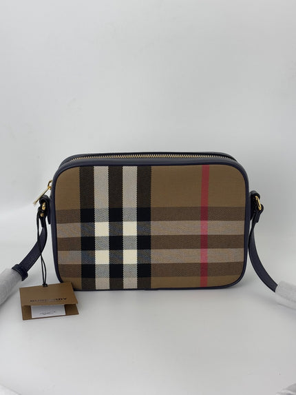 Brand New. Burberry Camera Bag Blue|6317