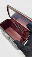Brand New. Chanel Small Vanity Case Black Lambskin GHW. APU84T06|15119