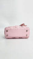 Brand New. Lady Dior Mini Pale Pink. 15-MA-0211|4403