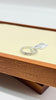 Brand New. Half-Eternity Diamond Ring 0.9Ct Total Carats 9 Diamonds US 6.5 HK 18K White Gold|10935