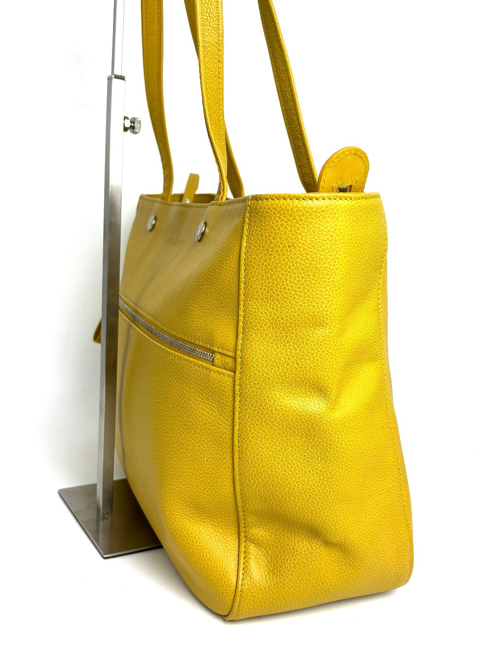Preowned. Longchamp Tote Yellow|11825