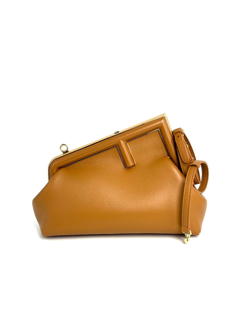 Preowned. Fendi First Small Caramel. 8BP129-ABVE-219-8241|11890