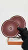 Brand New. Hermes H DECO Bread n Butter Maroon|10505