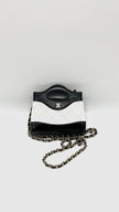 Unused. Chanel 31 Nano Calfskin White/Black GHW. GAL8GG26|13374